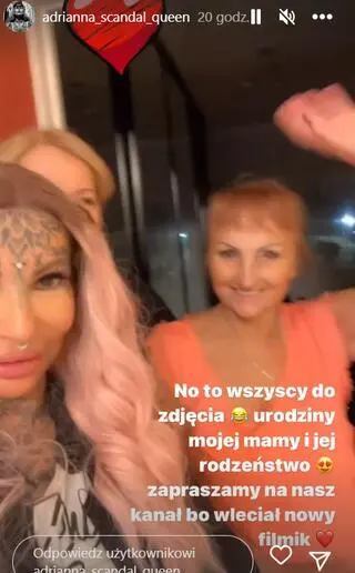 Adrianna Eisenbach pokazała mamę