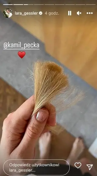 Lara Gessler zmieniła fryzurę