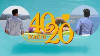 "40 kontra 20": nowi uczestnicy Tom Grabowski i Tomasz Zarzycki. 