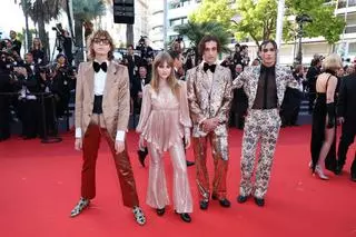 Cannes 2022. Gwiazdy na premierze filmu "Elvis" - zespół Maneskin