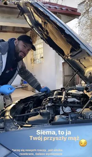 Dawid z "HP" ma propozycję matrymonialną. Co zaoferowałby przyszłej żonie? 