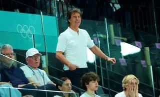 Tom Cruise wspiera drużynę USA na Igrzyskach Olimpijskich w Paryżu