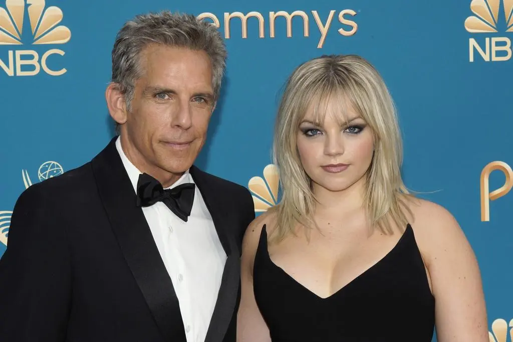 Ben Stiller i Ella Stiller w 2022 r.