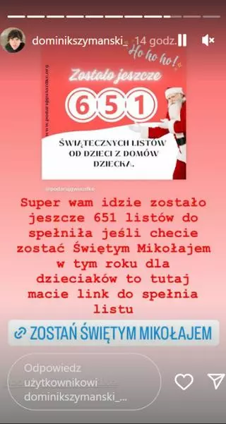 Instagram: Dominik Szymański    