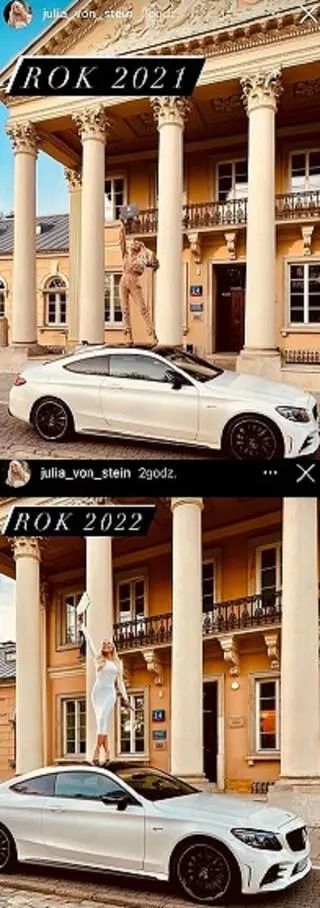 Julia von Stein pokazała zdjęcie pod swoją uczelnią