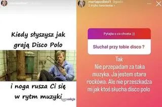 Marta Podbioł o disco polo i guście muzycznym męża