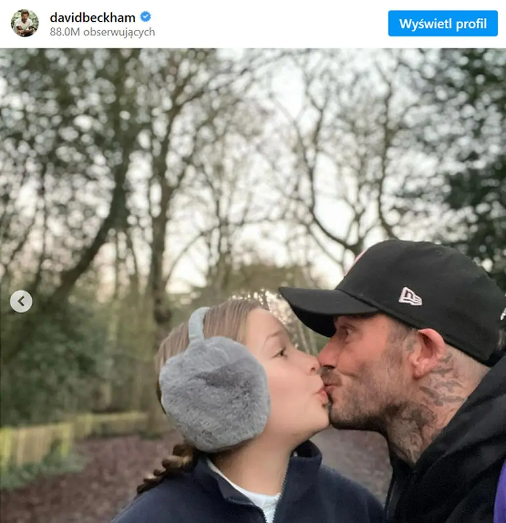 David i Harper Beckham