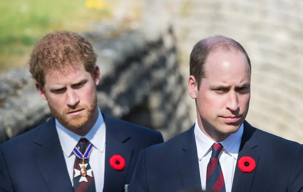 Książę Harry i książę William