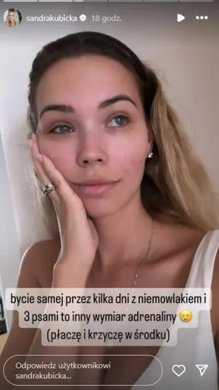 Sandra Kubicka o macierzyństwie