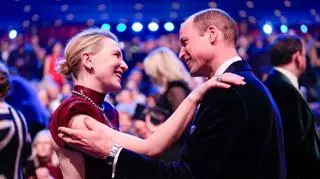 BAFTA 2024. Cate Blanchett i książę Wiliam