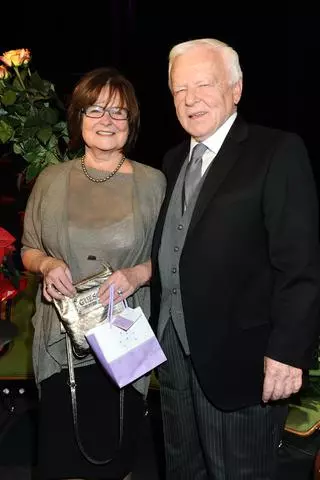 Marian Opania z żoną Anną - 2013 rok