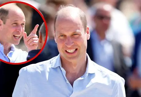 Figlarna reakcja księcia Williama rozbawiła fanów. Wideo z royalsem podbiło sieć