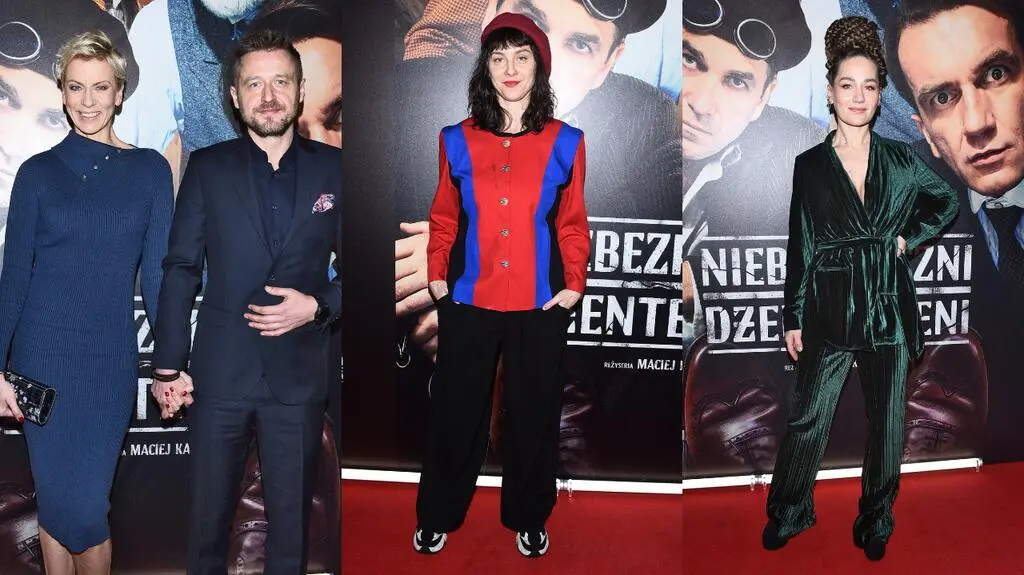 Gwiazdy na premierze filmu "Niebezpieczni dżentelmeni"
