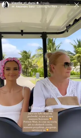 Klaudia El Dursi z mamą