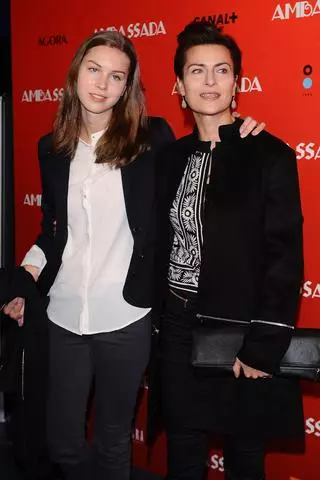 Danuta Stenka z córką Pauliną, 2013 rok