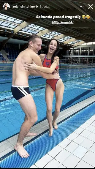 "Top Model". Filip Krogulski i Zoja Sinitchine