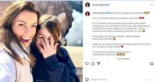 Katarzyna Glinka pokazała zdjęcie z synem
