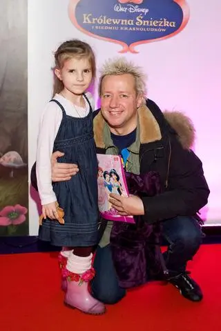 Robert Leszczyński z córką Vesną Leszczyńską. Rok 2009