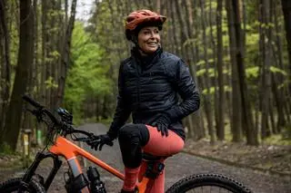 Małgorzata Rozenek-Majdan na planie programu "Pokonaj mnie, jeśli potrafisz"