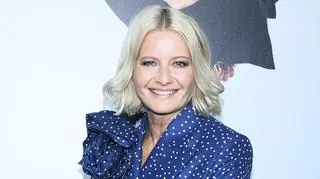 Małgorzata Kożuchowska na premierze filmu "Zołza"