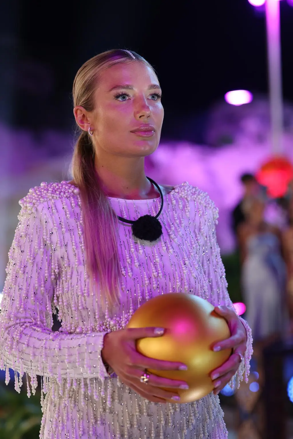 Agnieszka Siedlak podczas finału "Hotelu Paradise 8"