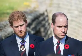 Książę Harry i książę William