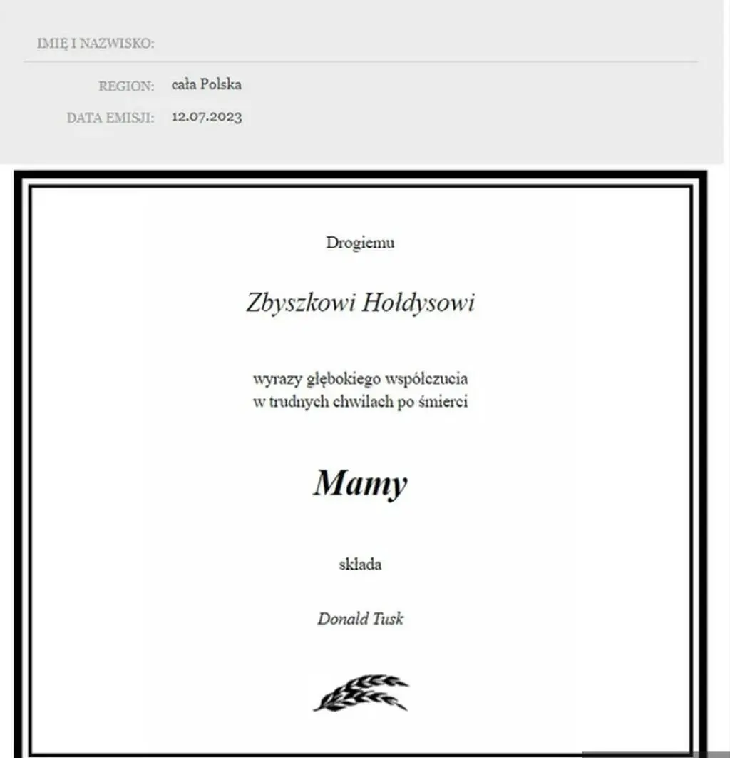 Zbigniew Hołdys w żałobie — zmarła mama muzyka