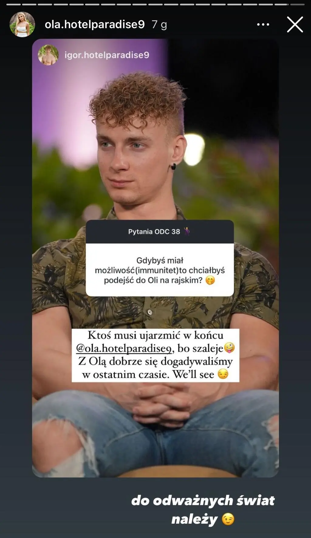 Igor Gurban z "Hotelu Paradise"