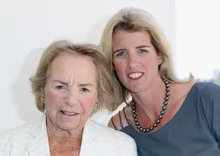 Ethel Kennedy i córka Rory