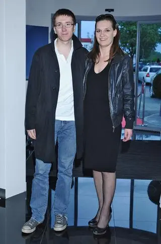 Maria Seweryn z bratem