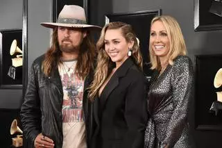 Miley Cyrus z rodzicami