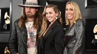 Miley Cyrus z rodzicami