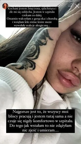 "Hotel Paradise". Karolina "Mallu" Majewska trafiła do szpitala