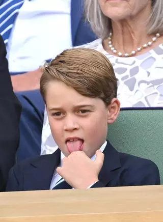 Książę George znudzony podczas Wimbledonu