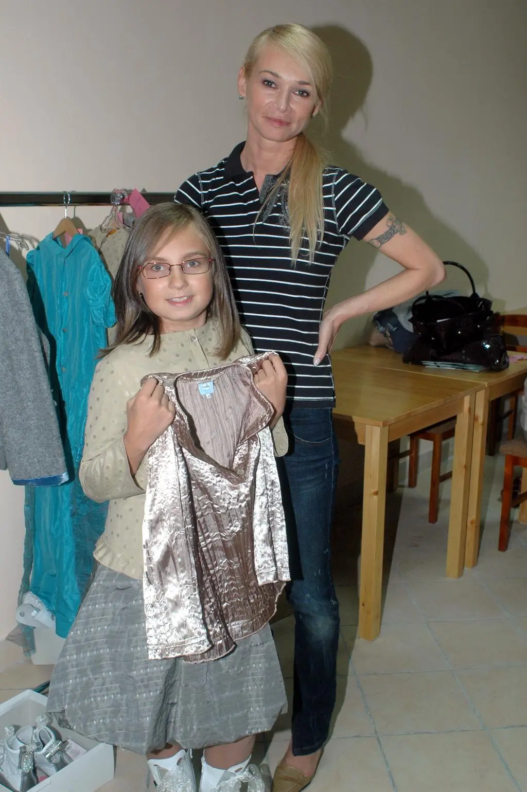 Ewa Pacuła z córką Nicole
