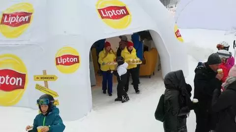 Lipton rozgrzewa uczestników Projektu Zima