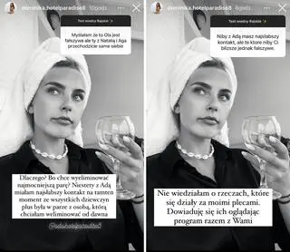 Dominika Bereś z "Hotelu Paradise 8" o eliminacji Ady