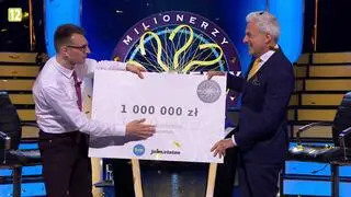 Tomasz Orzechowski wygrał milion złotych w "Milionerach"