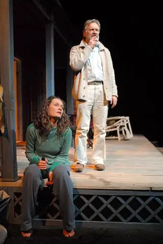 Maria Seweryn z tatą Andrzejem Sewerynem