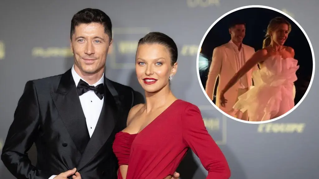 Anna i Robert Lewandowscy odnowili przysięgę małżeńską