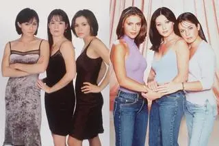 Aktorki serialu "Czarodziejki": Shannen Doherty, Alyssa Milano i Holly Marie Combs