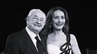 Andrzej Wajda i Maria Rosaria Omaggio