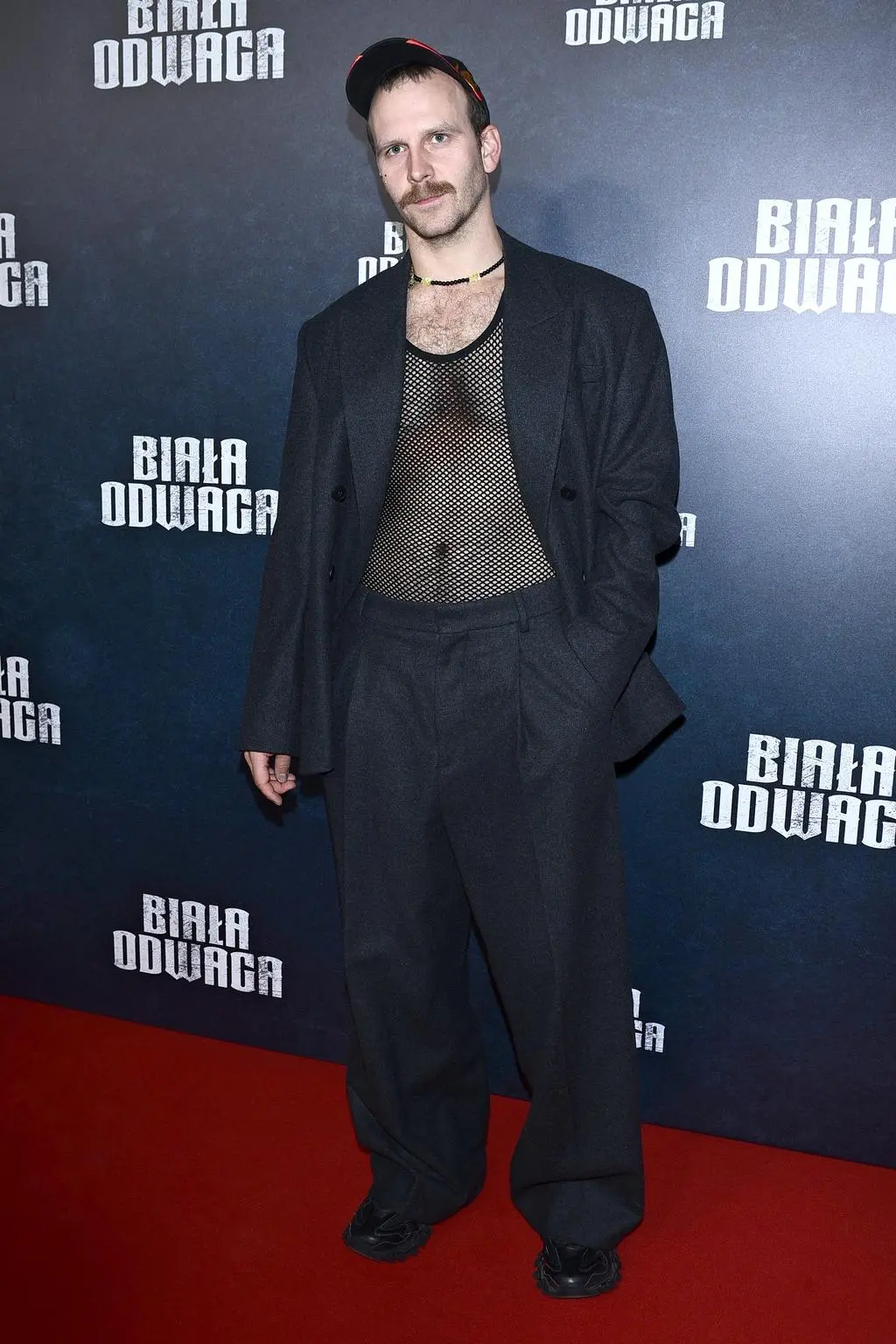 Gwiazdy na premierze filmu "Biała odwaga": Julian Świeżewski