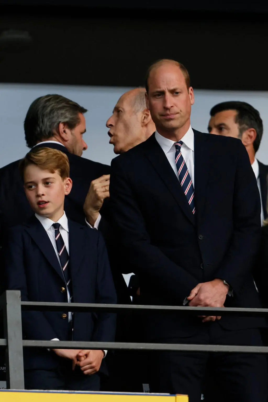 Żywe reakcje księcia Williama i George'a na finale Euro 2024 