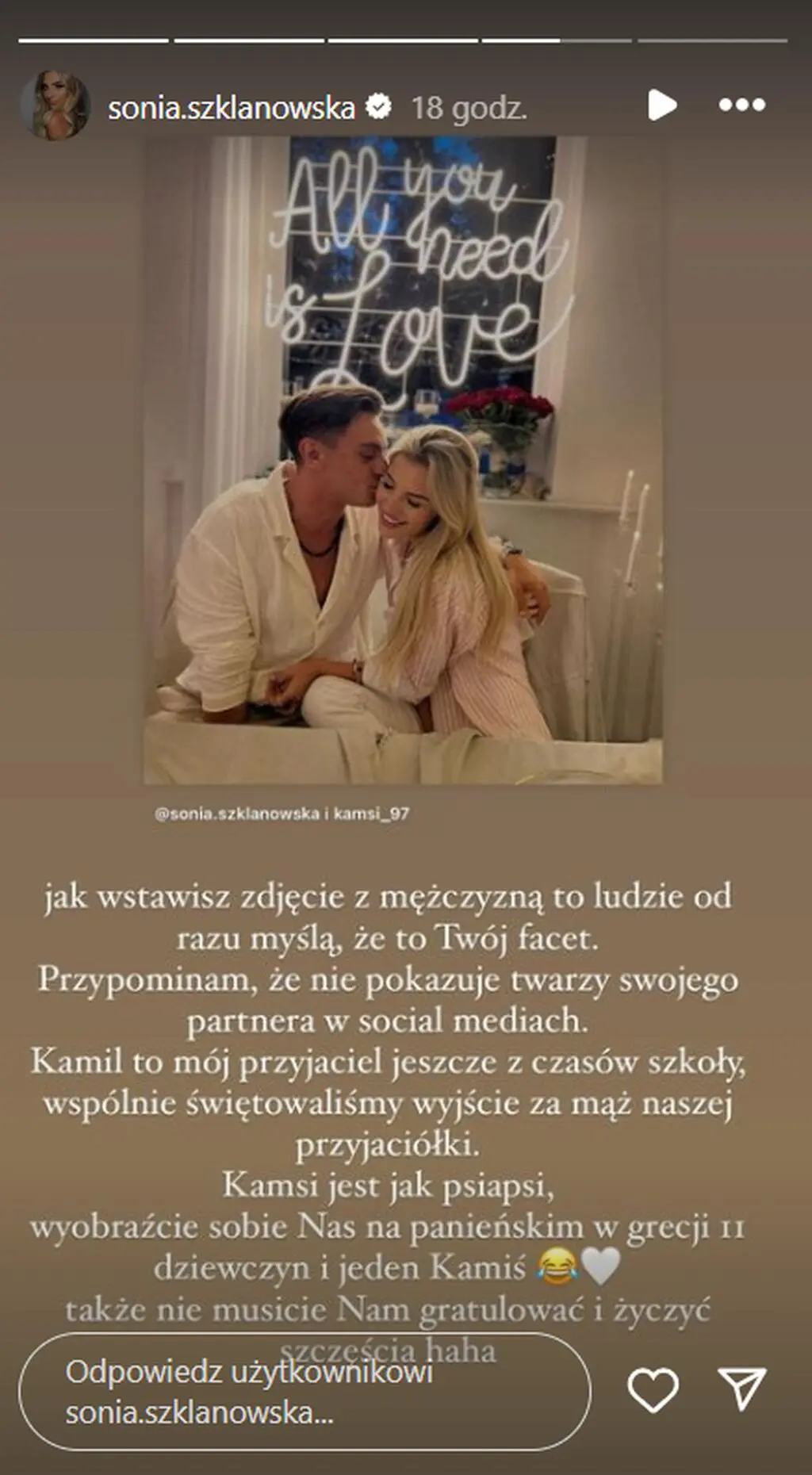 Sonia Szklanowska z "Hotelu Paradise" o tajemniczym mężczyźnie