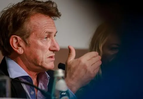 Sean Penn jest w Ukrainie. Hollywoodzki aktor kręci dokument o wojnie