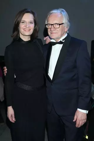 Andrzej Seweryn z córką Marią