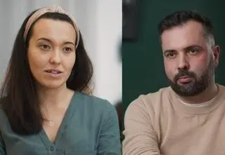 Karol ze "ŚOPW" zażartował z Laury. "Coś czuję, że po tym śpisz na kanapie"