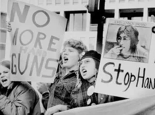 Demonstracje po śmierci Johna Lennona