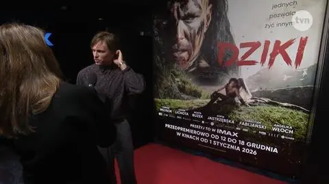 Premiera filmu "Dziki"